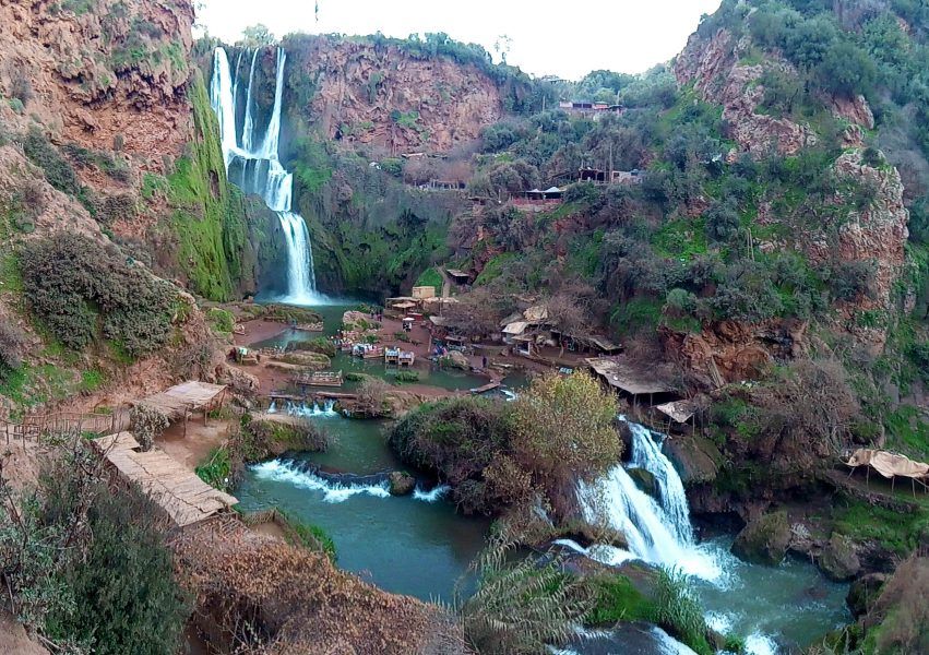 Cascadas de Ouzoud en Marruecos